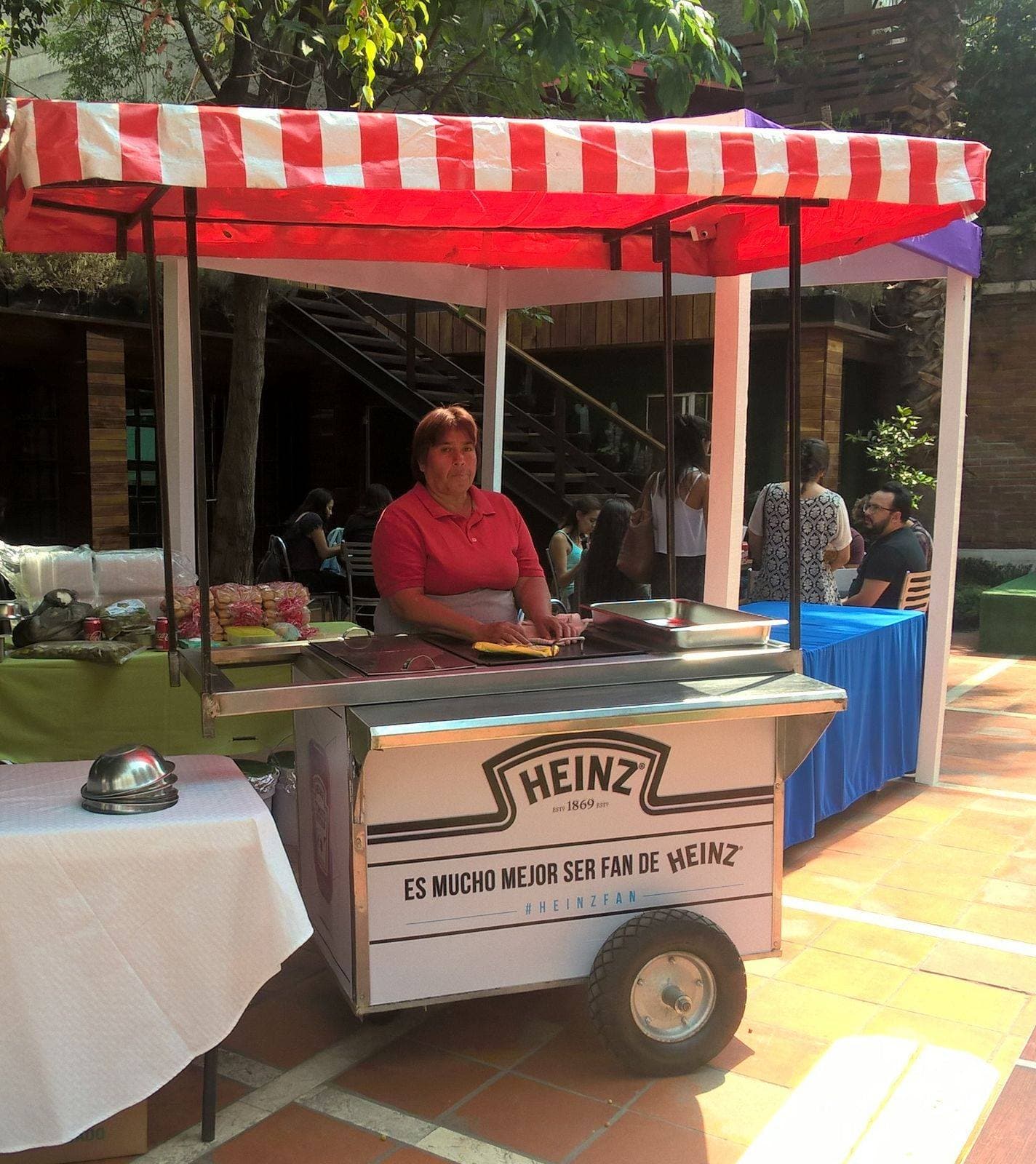 Carrito personalizado para Heinz